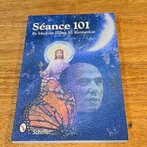 Séance 101 Paperback Book - Blue Cover with Orange Butterfly